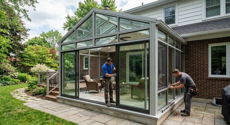 Four Season Room Installation in Cincinnati, OH