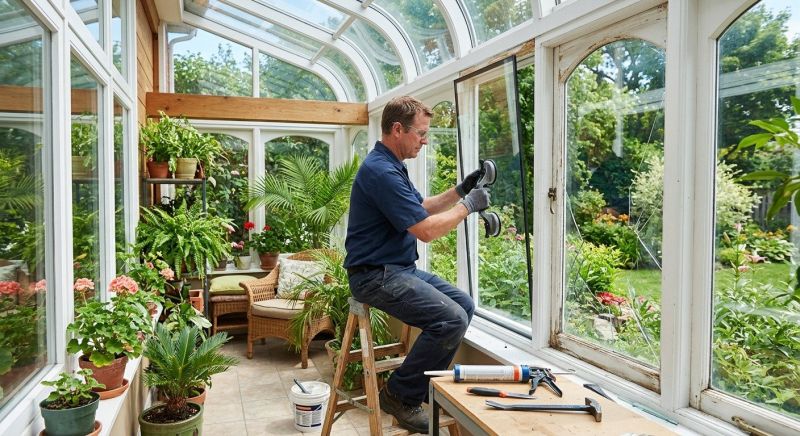 Sunroom Window Repair in Austin, TX