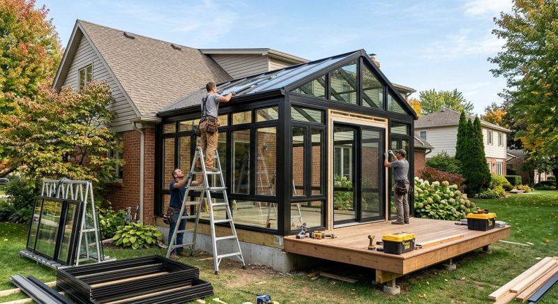 All Season Room Installation in Knoxville, TN