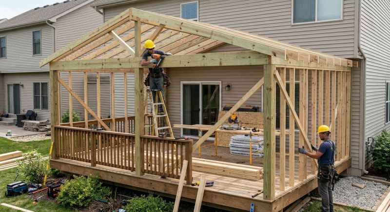 Deck Enclosure Construction in Charlotte, NC