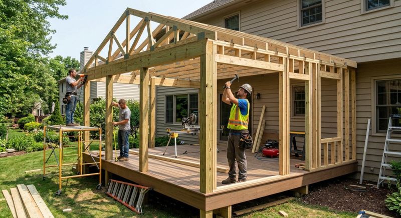 Deck Enclosure Installation in Boulder, CO