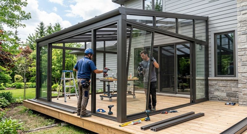 Enclosed Deck Installation in Chattanooga, TN