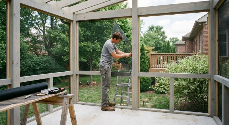 Enclosed Porch Installation in Cincinnati, OH
