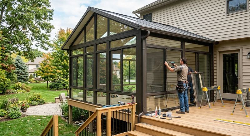Four Season Room Installation in Cincinnati, OH