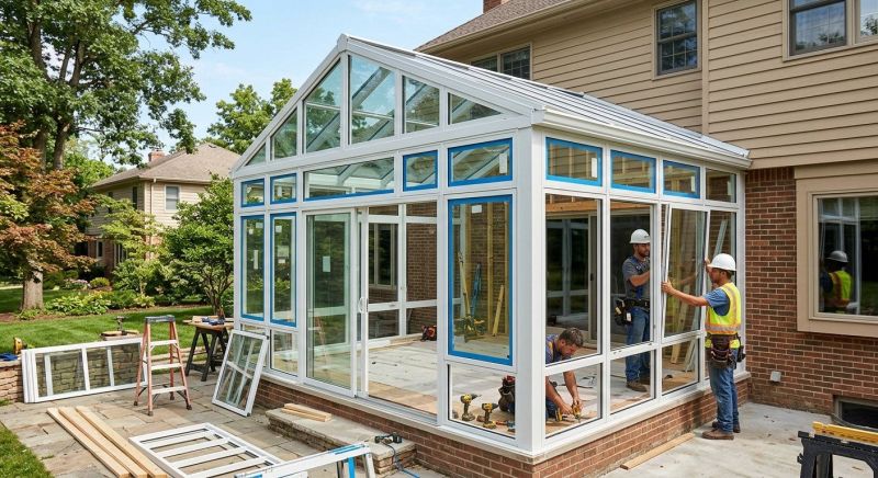 Four Season Room Installation in Seattle, WA