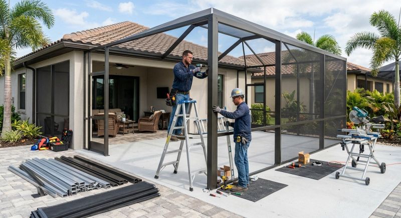 Lanai Installation in Arvada, CO