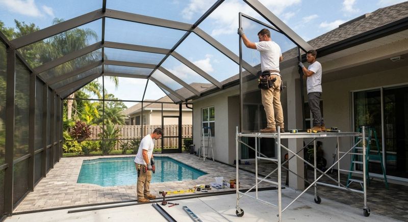 Lanai Installation in Charlotte, NC