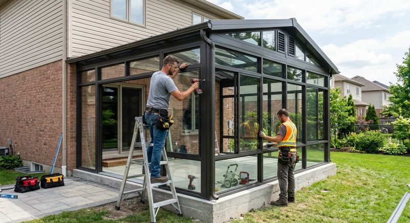 Solarium Installation in Knoxville, TN
