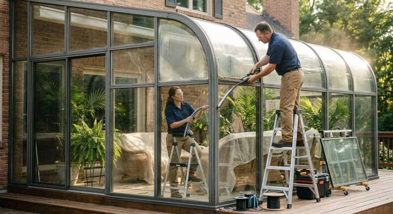 Solarium Repair in Asheville, NC