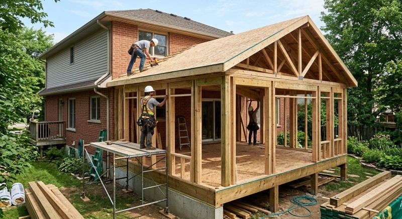 Sunroom Addition Construction in Boulder, CO