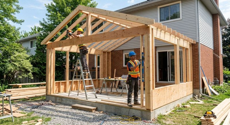 Sunroom Addition Construction in Cincinnati, OH