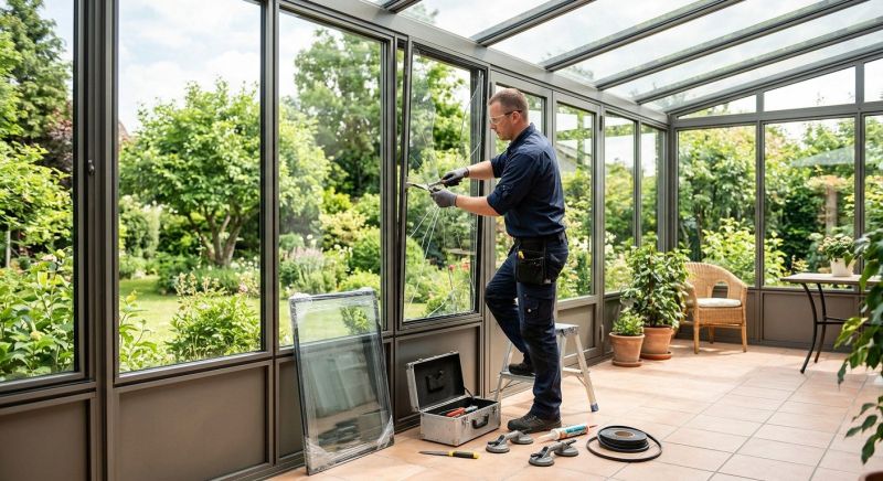Sunroom Glass Repair in Asheville, NC