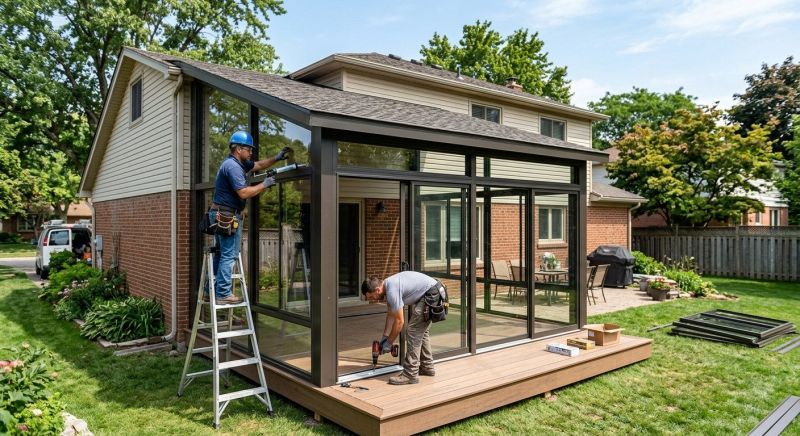 Three Season Room Construction in Cincinnati, OH
